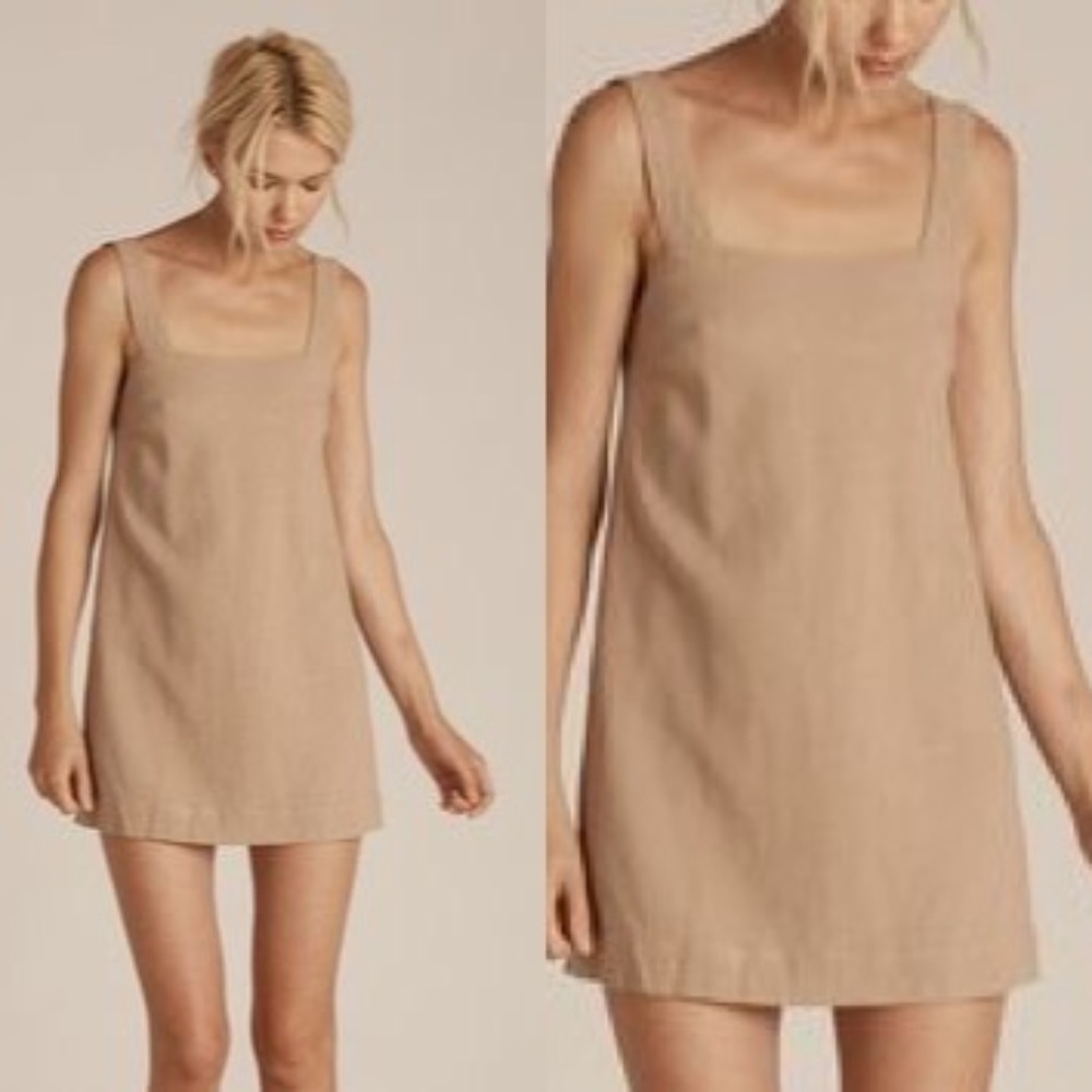 Trois The Label Molly Ultimate 90s Nude Mini Dress